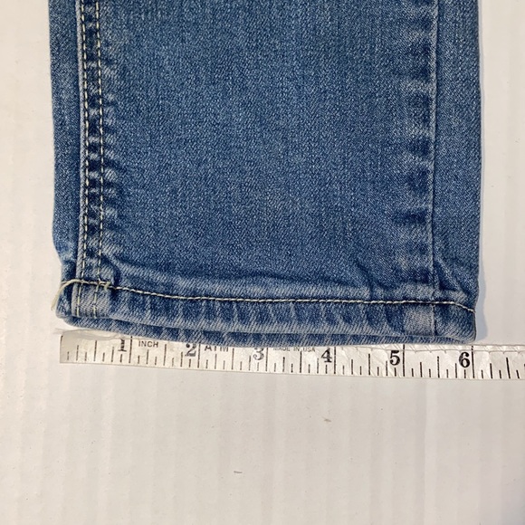 Levi’s 511 Boys Size 12 Reg Waist 26 Length 27 Denim Straight Cut Blue Jeans - Picture 7 of 12